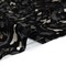 1 Yard Satin Faced Burnout Jacquard Gold Glitter Black White Abstract Fabric 50" width